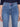 Charlie B Straight Leg Jeans with Folded Cuff - Medium Blue - Image 5