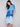 Charlie B Tie-Dye Dress with Dolman Sleeves - Sky - Image 5
