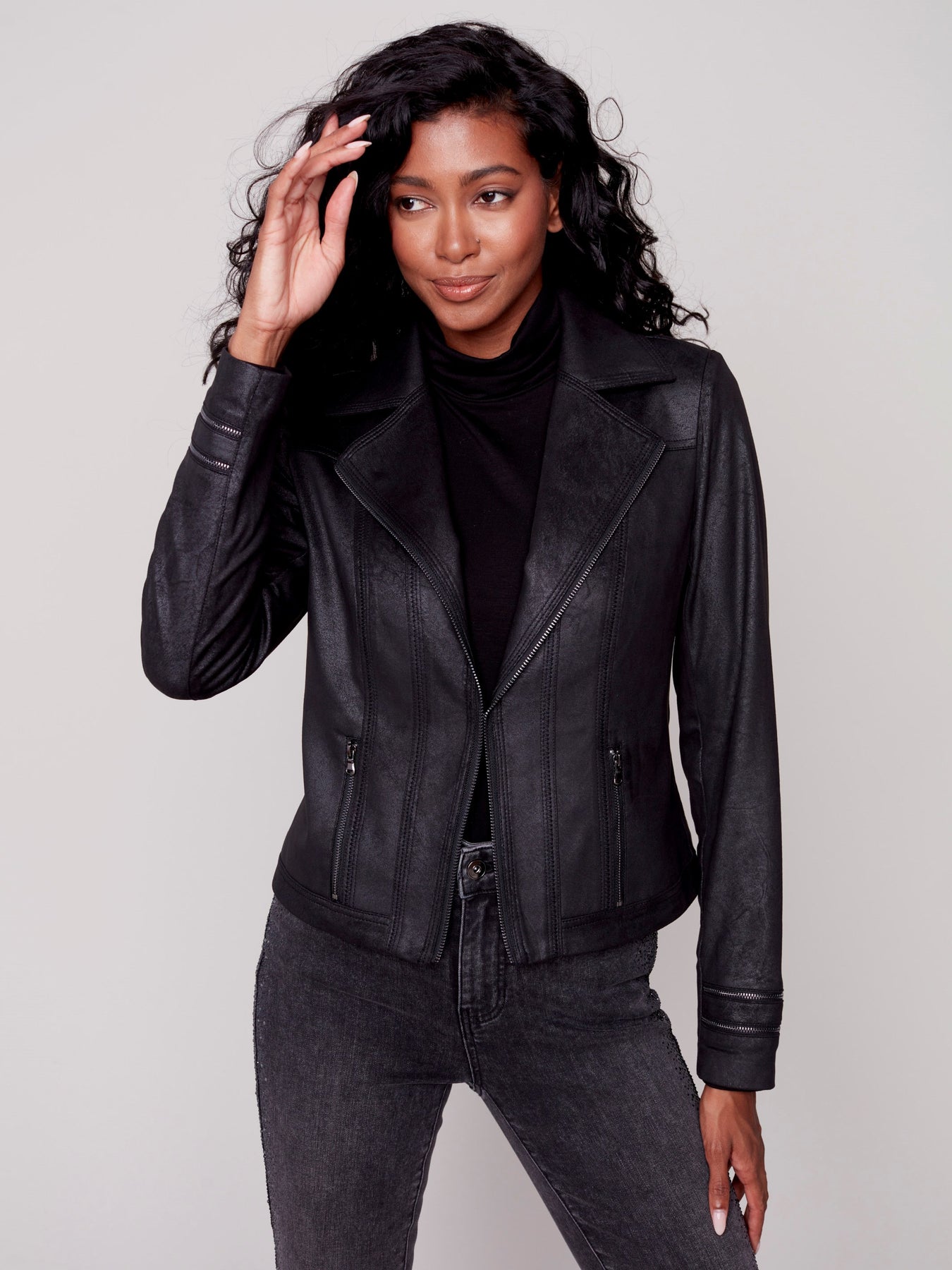 Bnci leather jacket sales